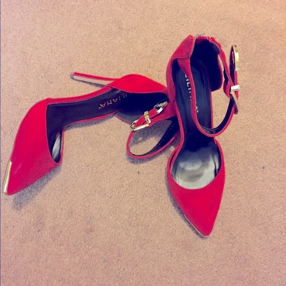 Lola Shoetique Shoes - #  velvet red heals